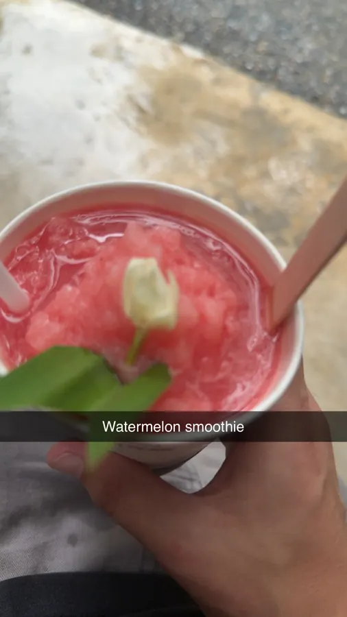 Watermelon smoothie, Chiang Mai